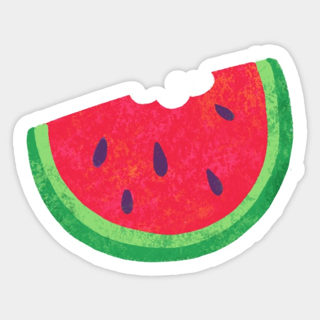Summer Watermelon Sticker by Alexandra Franzese